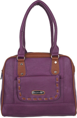 

Al Jazeera Shoulder Bag(Purple, Tan)