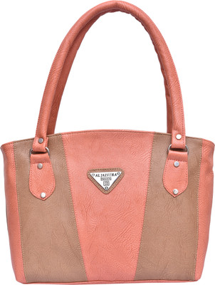 

Al Jazeera Shoulder Bag(Beige, Pink)