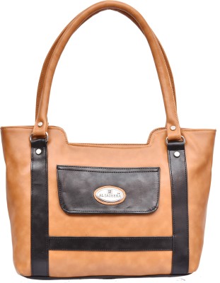 

Al Jazeera Shoulder Bag(Tan, Black), Black;tan