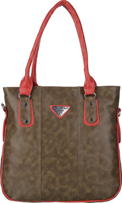 

Al Jazeera Shoulder Bag(Khaki, Pink)