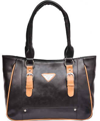 

Al Jazeera Shoulder Bag(Black, Tan)