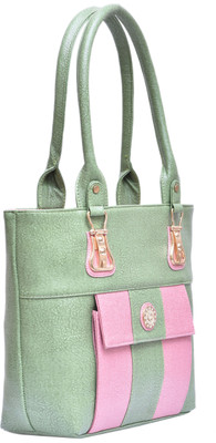 

Al Jazeera Shoulder Bag(Green, Pink)
