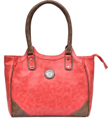 

Al Jazeera Shoulder Bag(Pink, Khaki), Khaki;pink