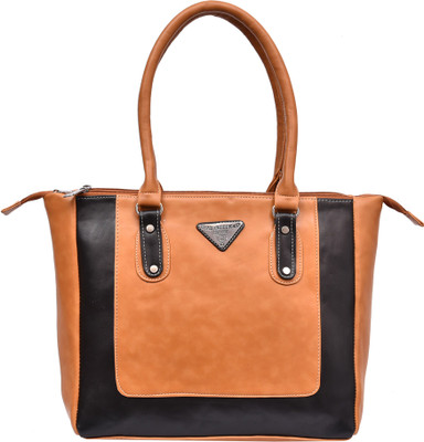 

Al Jazeera Shoulder Bag(Tan, Black), Black;tan