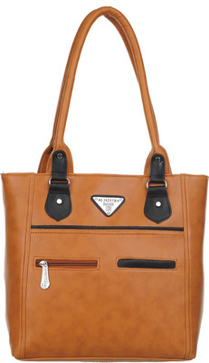 

Al Jazeera Shoulder Bag(Tan, Black), Black;tan
