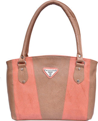 

Al Jazeera Shoulder Bag(Pink, Beige), Beige;pink