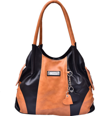 

Al Jazeera Shoulder Bag(Black, Tan)