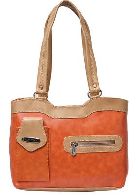 

Al Jazeera Shoulder Bag(Orange, Beige), Beige;orange