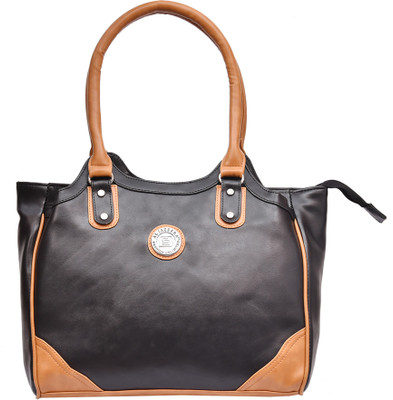

Al Jazeera Shoulder Bag(Black, Tan)
