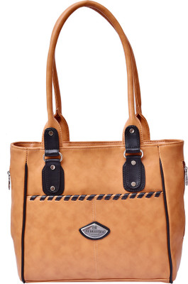 

Al Jazeera Shoulder Bag(Tan, Black), Black;tan
