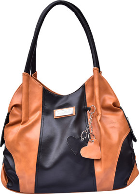 

Al Jazeera Shoulder Bag(Tan, Black), Black;tan