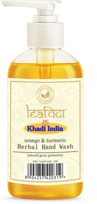 

Leafveda Orange & Turmeric Hand Wash(200 ml, Pump Dispenser)