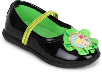 

Disney Princess Girls Velcro Ballerinas(Black