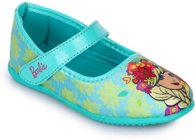 

Barbie Girls Velcro Ballerinas(Green, Sea green