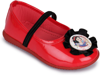 

Disney Princess Girls Velcro Ballerinas(Red