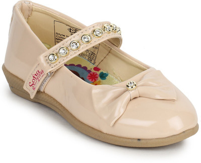 

Disney Princess Girls Velcro Ballerinas(Beige