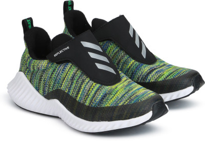 

ADIDAS Boys Velcro Running Shoes(Black, Cblack/refsil/ftwwht