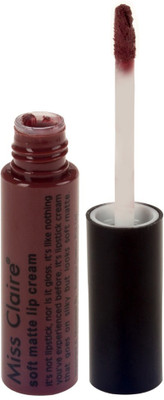 

Miss Claire Soft Matte Lip Cream(6.5 g, Maroon 55)