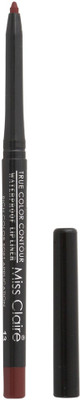 

Miss Claire True Colour Contour - Waterproof Lip Liner(Brown 13)