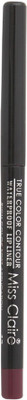

Miss Claire True Colour Contour - Waterproof Lip Liner(Brown 12)