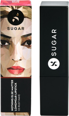 

Sugar Nothing Else Matter Longwear Lipstick(03 Rust Have)