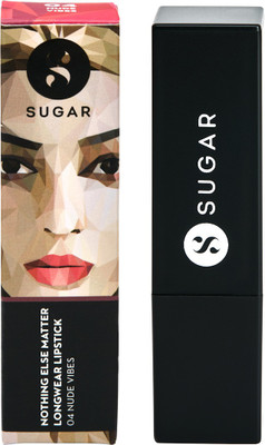 

Sugar Nothing Else Matter Longwear Lipstick(04 Nude Vibes)