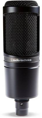 Audio Technica AT2020 Cardioid Condenser Studio XLR Microphone, Black Microphone