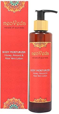 

NeoVeda Body Moisturizer Honey Almond & Aloe Vera Lotion(200 ml)