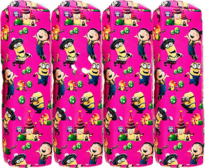 

Shopkooky Stylish slim pencil pouch for kids Pack of 4 pencil pouch for boys,girls Art Polyester Pencil Boxes(Set of 4, Multicolor)