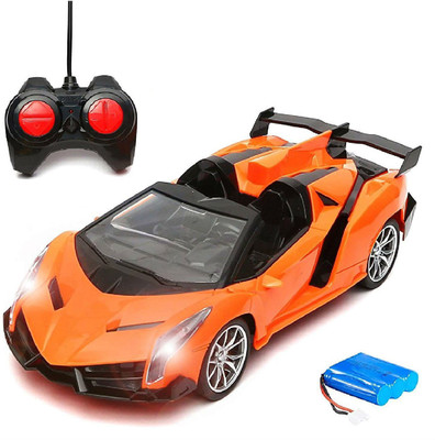 

Zahuu Stylish Sports Remote Controller Car with inbuilt USB Charger(Orange)
