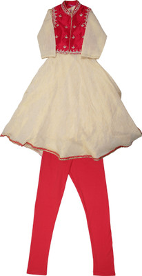 Biba Embroidered Kurta Leggings