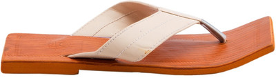 

Bhagwati Slippers, White