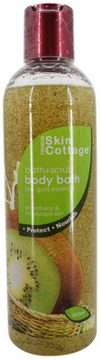 

Skin Cottage Bath+Scrub Body Bath, Kiwi Gold Essence - 400ml(400 ml)