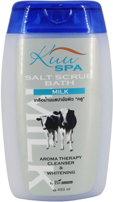 

Bio Woman Kuu Spa Salt Scrub Bath, Milk, Aroma Therapy Cleanser & Whitening - 450ml(450 ml)