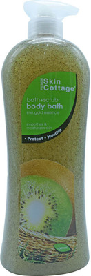 

Skin Cottage Bath+Scrub Body Bath, Kiwi Gold Essence - 1000ml(1000 ml)