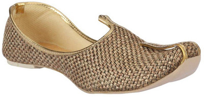 

SHATHI Jutis For Men(Gold, Golden