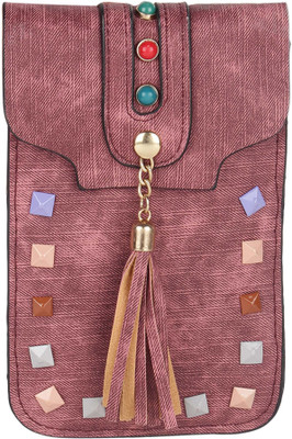 

Skynova Girls Casual Pink PU Sling Bag