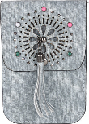

Skynova Girls Casual Blue PU Sling Bag