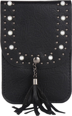 

Skynova Girls Casual Black PU Sling Bag