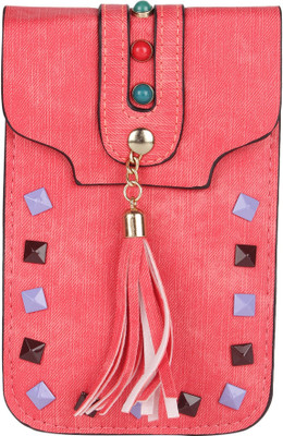 

Skynova Girls Casual Pink PU Sling Bag