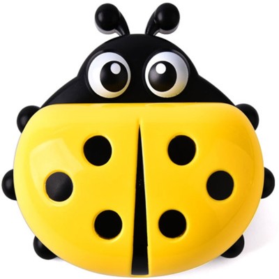 

EKAN Soap Dish Holder for Kids, Lady Bug Soap Dish Funky Soap Holder for Bathroom and Home DÃ©cor Use, 20 Grams, Pack of 1(Yellow)