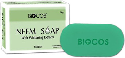 

BIOCOS NEEM SOAP WITH WHITENING EXTRACTS(100 g)