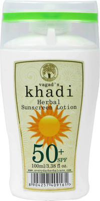 

Vagad's Khadi Spf 50 Sunscreen Lotion - SPF 50 PA+(100 ml)