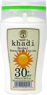 

Vagad's Khadi Spf 30 Sunscreen Lotion - SPF 30 PA+(100 ml)
