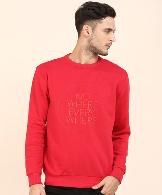 LEE Full Sleeve Graphic Print Men Sweatshirt