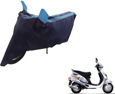 NIKS Two Wheeler Cover for Mahindra(Duro, Black, Blue)
