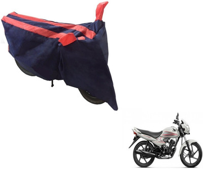 NIKS Two Wheeler Cover for Honda(Dream Neo, Black, Orange)