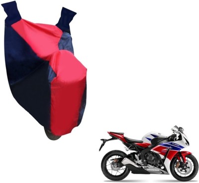 NIKS Two Wheeler Cover for Honda(CBR 1000RR, Black, Red)