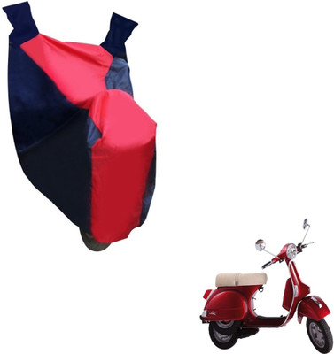 NIKS Two Wheeler Cover for LML(Star Euro, Black, Red)