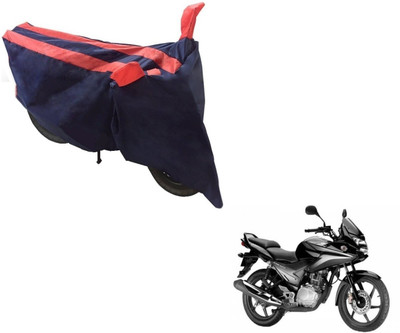 NIKS Two Wheeler Cover for Honda(CBF, Black, Orange)